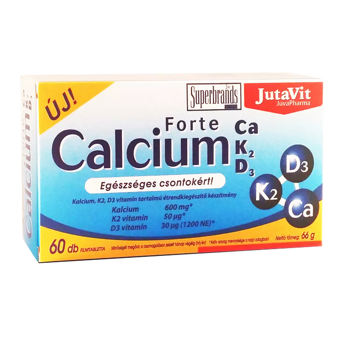 Calcium Forte 60 Tab JutaVit