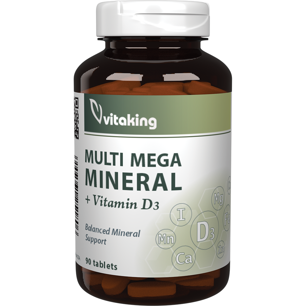 VitaKing Multi Mega Mineral 90 tab.