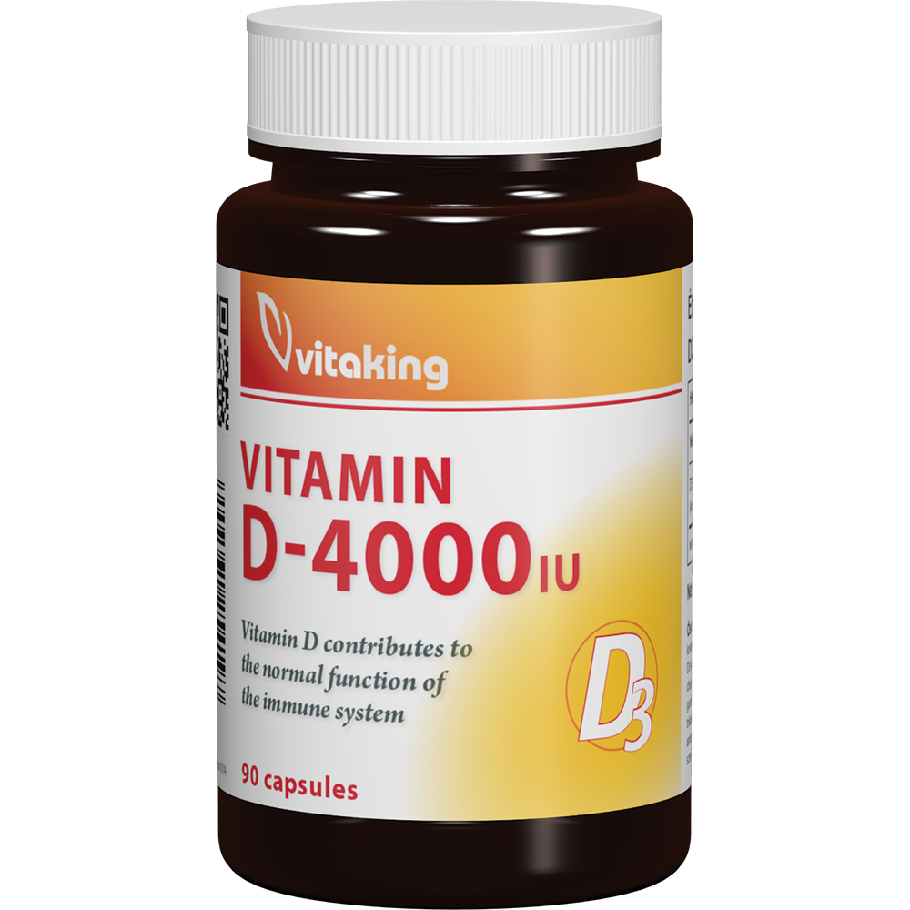 VitaKing Vitamin D-4000 90 kap.