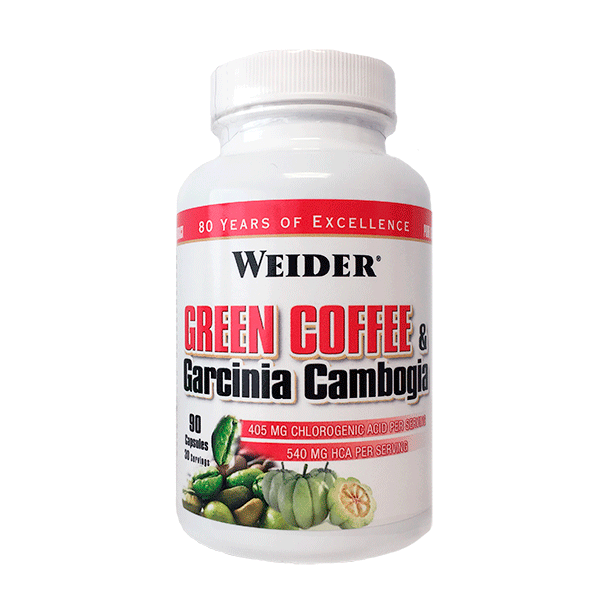 Green Coffee and Garcinia Cambogia (90 kap.) - Weider Nutrition